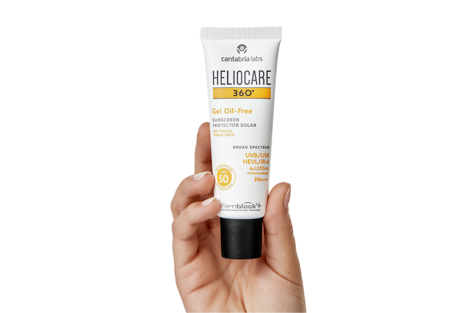 Heliocare Gel oil-free SPF 50. O'skin Clinic Kolding